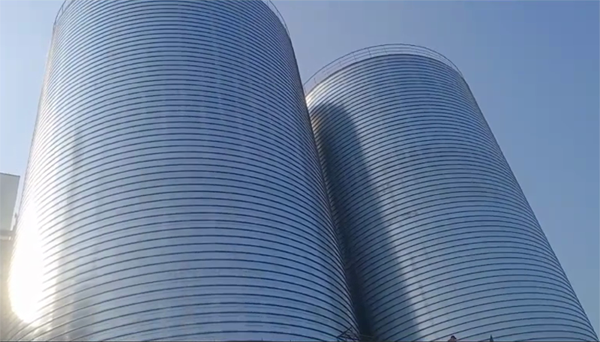 都匀2座混凝土高架卷板仓